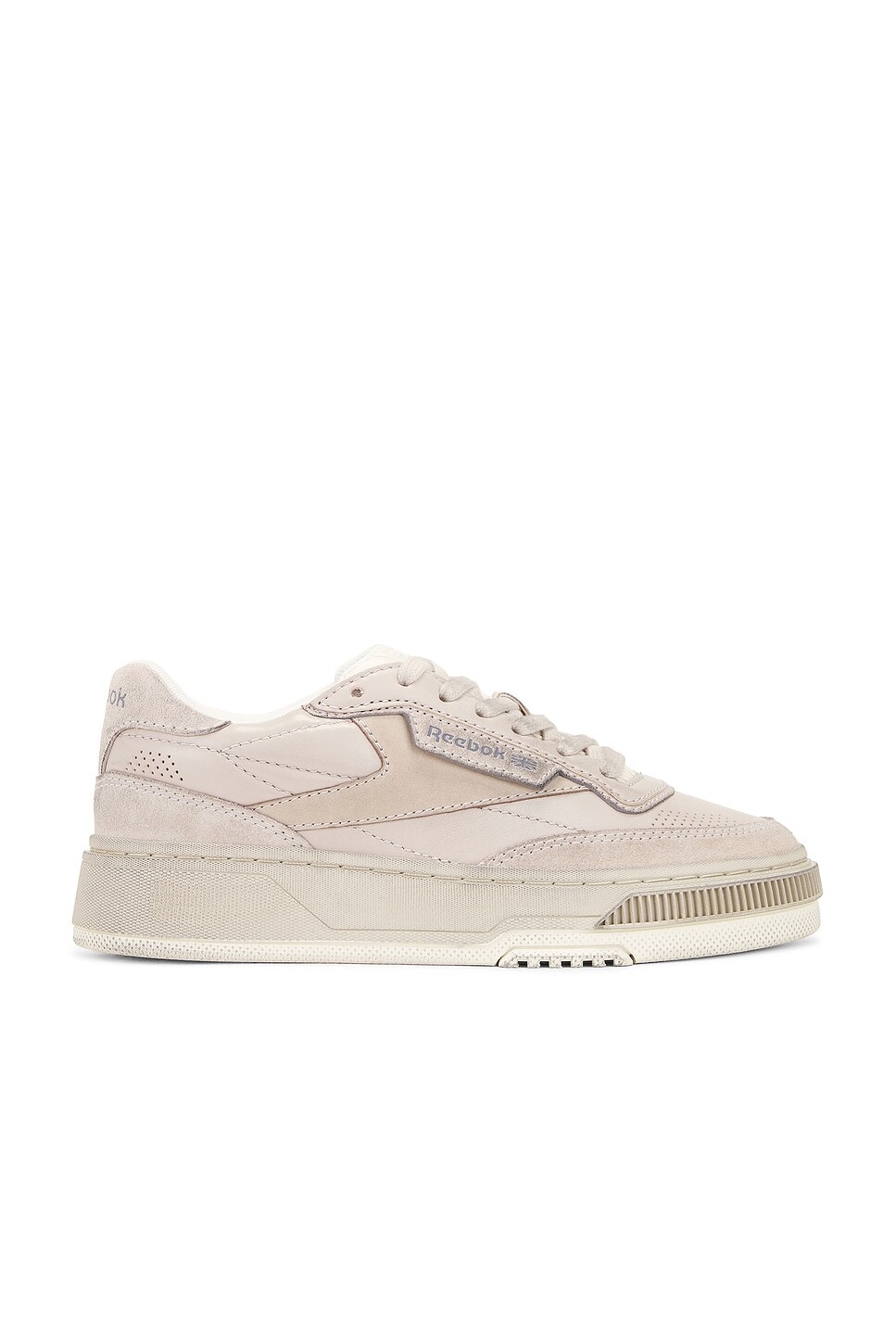 Кроссовки Club C LTD Wax Reebok, цвет Concrete Grey