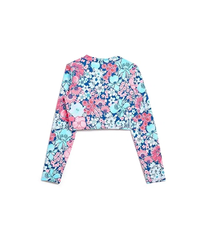 Рашгард сет Ibbie Lilly Pulitzer Kids, Starlight Navy in All Her Glory — фото 2