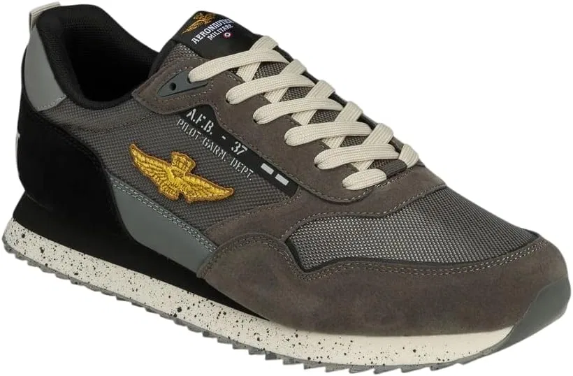 Мужские классические кроссовки Aeronautica Militare 252SC0288UCT03545 8057630562875-46, Darkgray