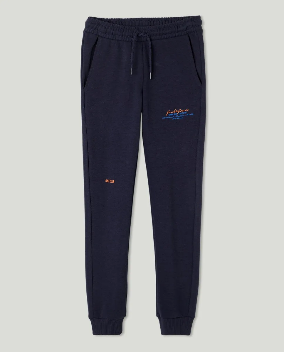 

Узкие спортивные брюки для мальчика Jack & Jones, темно-синий