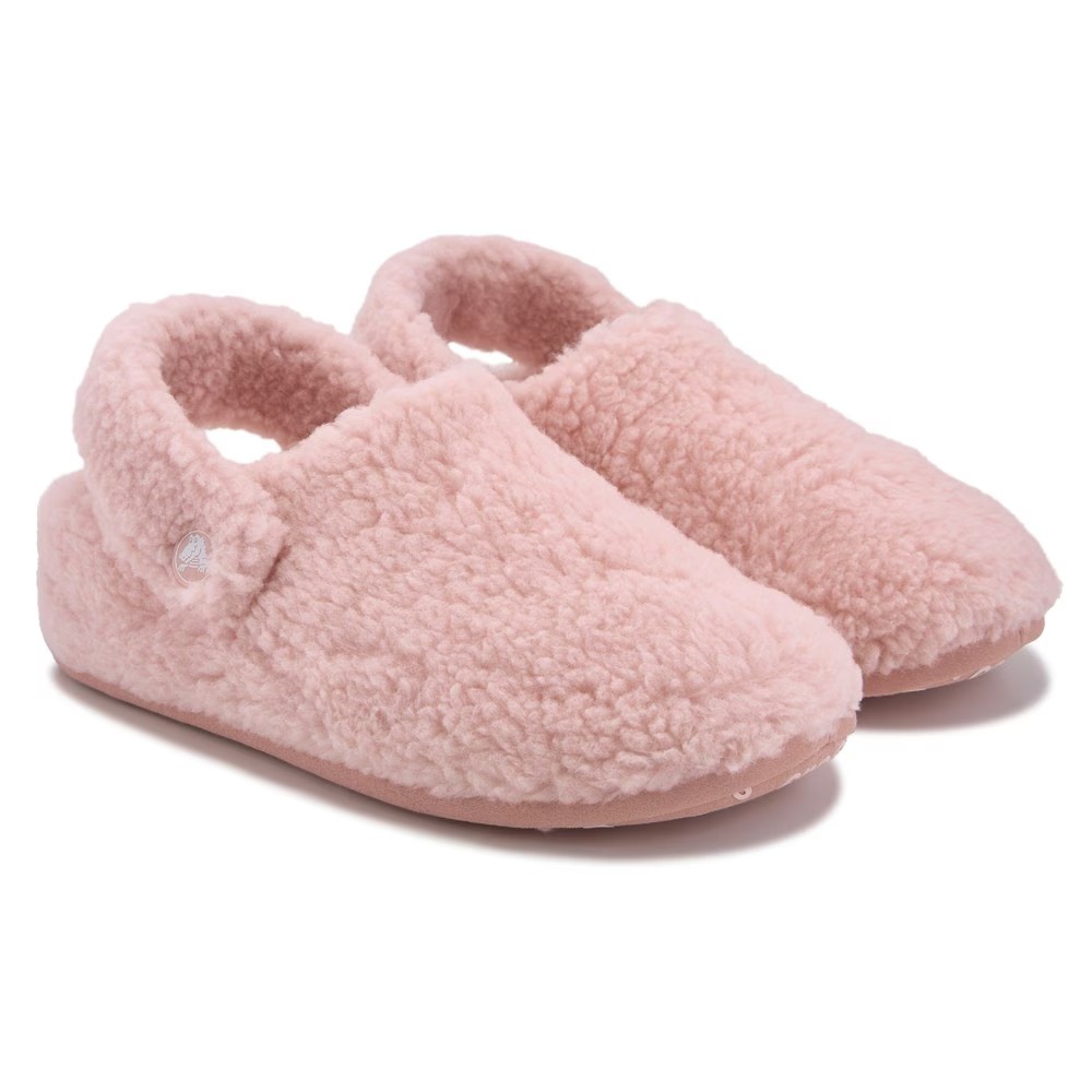 

Классические тапочки-утеплители для маленьких/больших детей Crocs, розовый