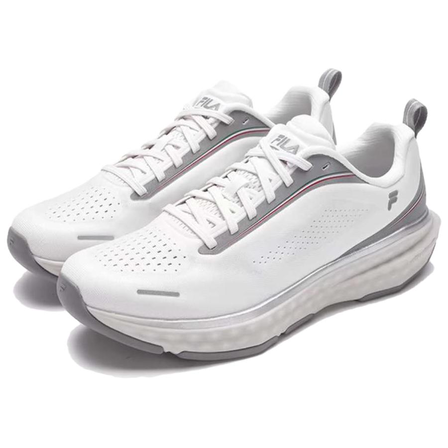 ENERGY 2 Low Top Повседневные кроссовки для бега Мужские Белый Серый FILA, Белый Серебристый Серый — фото 2