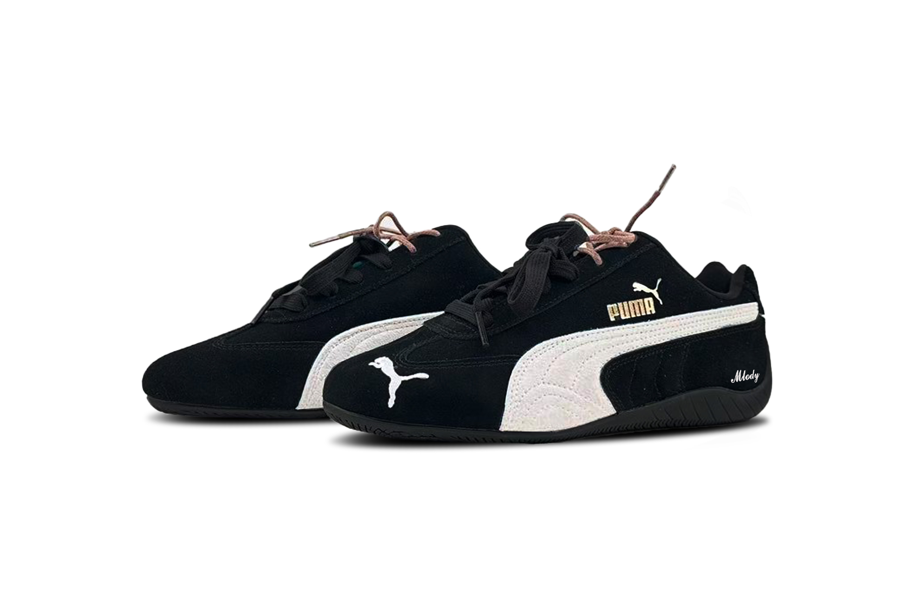 PUMA Speedcat Night Shadow Iridescent Fabric низкие повседневные кроссовки Unisex Pink — фото 4