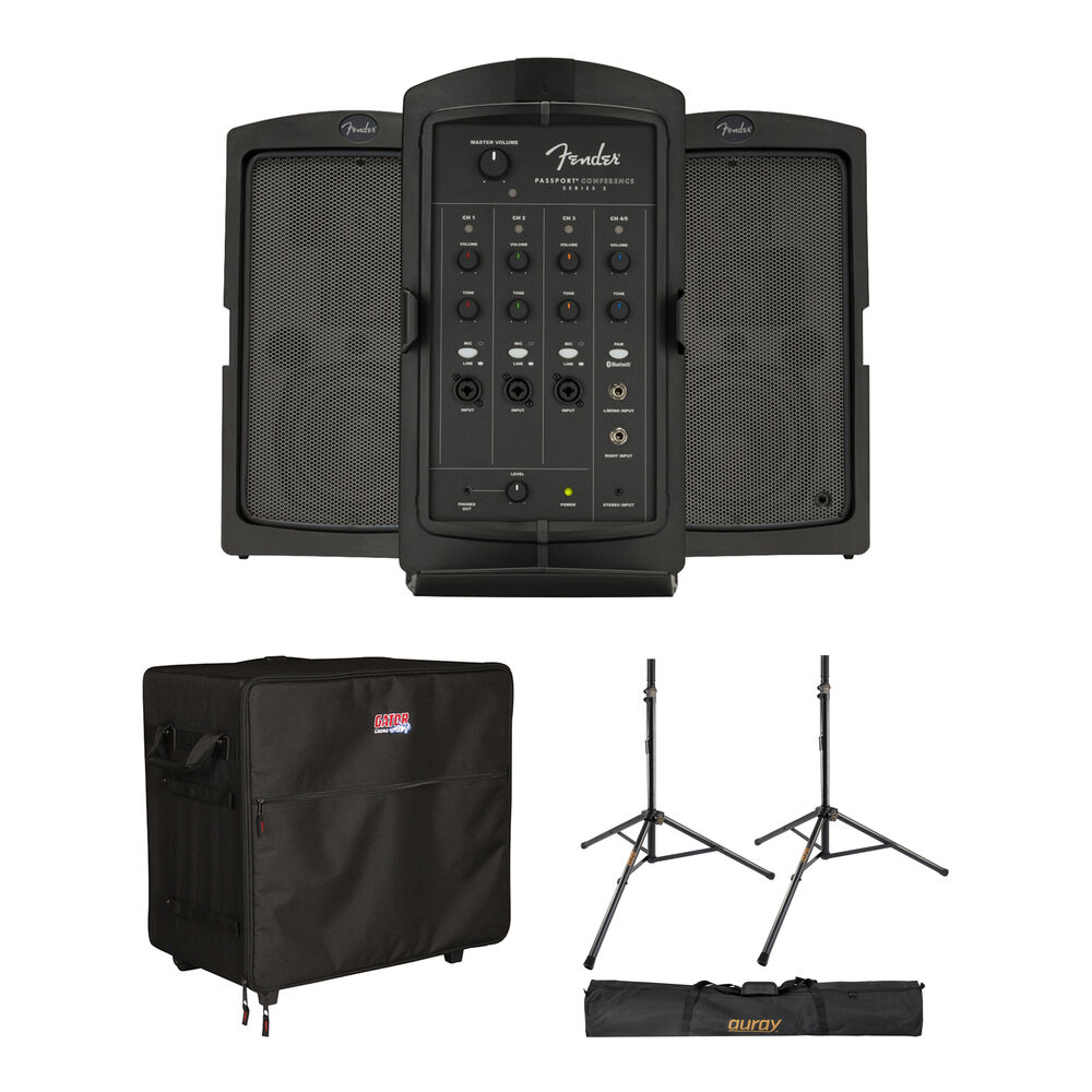 

Портативная PA-системы Fender Passport Conference Series 2 Portable Powered PA Kit with