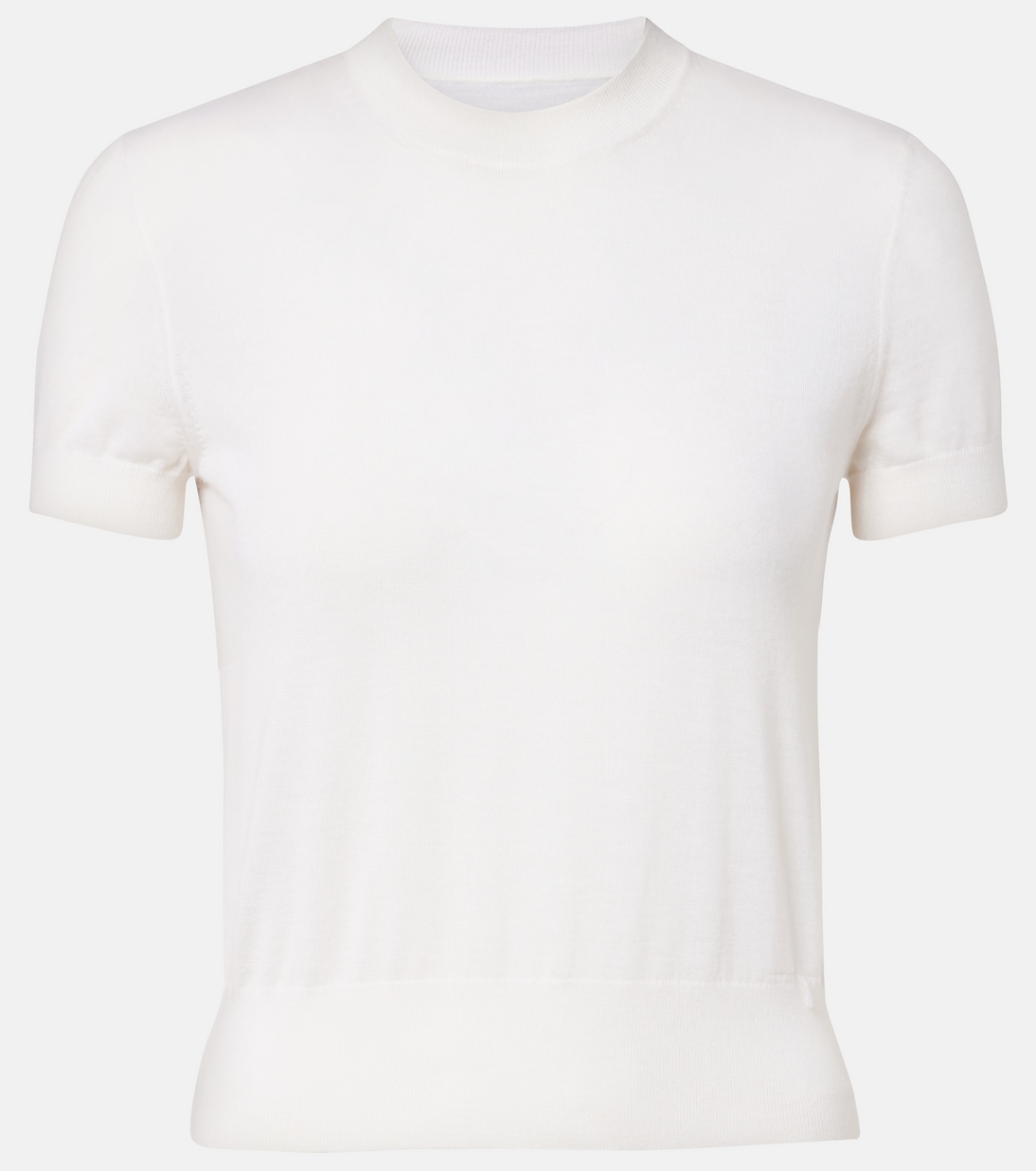 

Вязаный кашемировый топ Givenchy, экрю