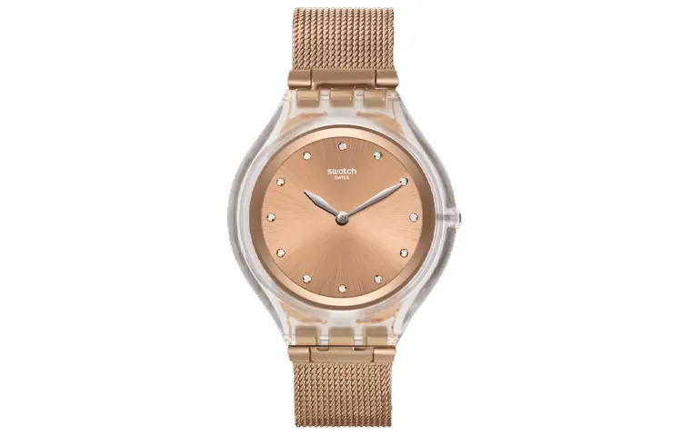 

SWATCH Часы Unisex Gold Watch SVUK102M, Gold Dial