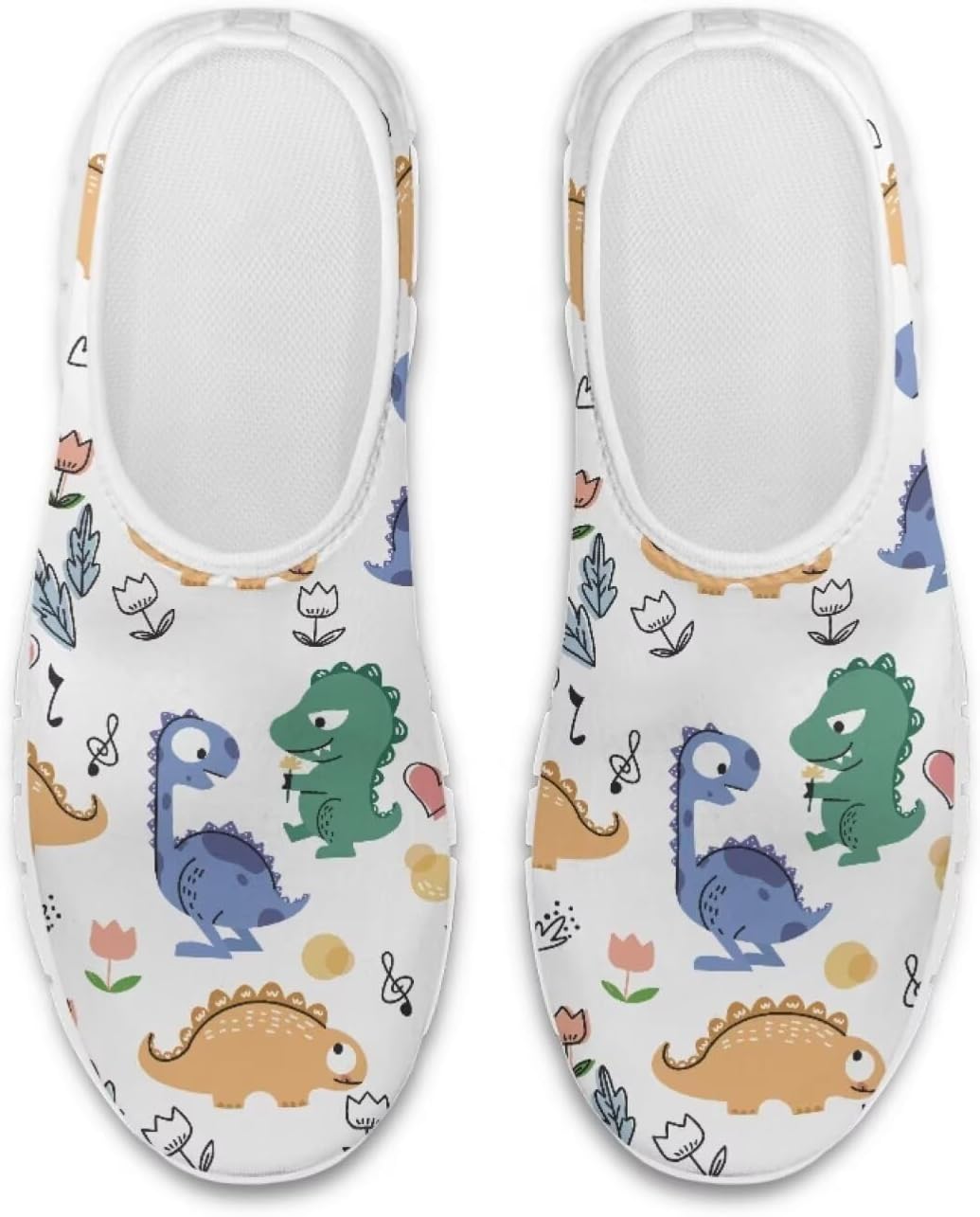 

Кроссовки-челси Chaqlin Slip-On для женщин и мужчин, дорожно-беговые теннисные туфли с животным принтом, низкие дышащие сетчатые теннисные туфли Clipper, Dinosaur