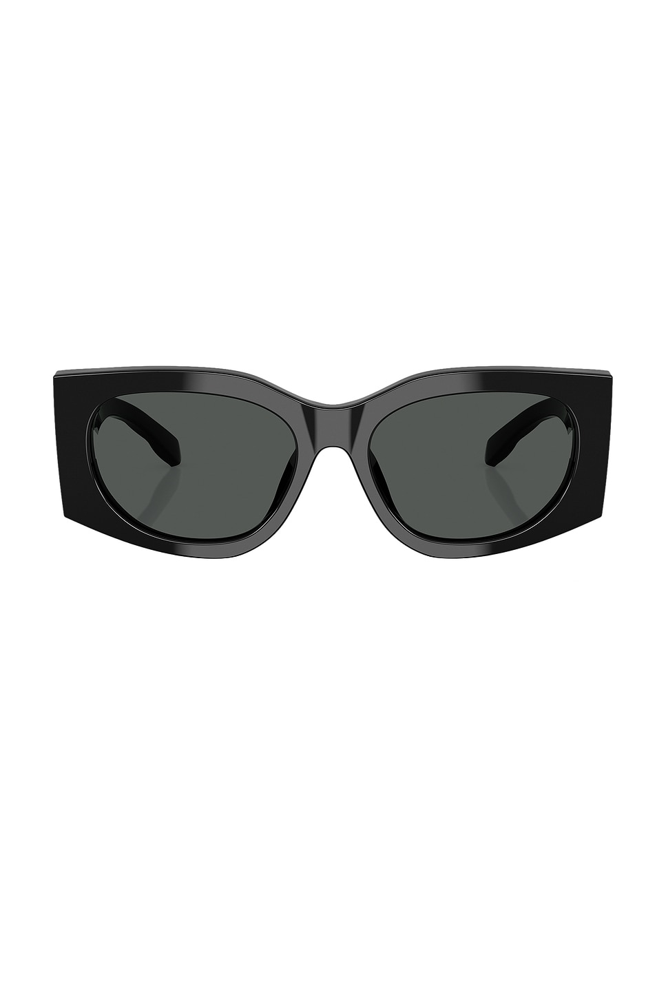 

Овальные солнцезащитные очки Tory Burch, black