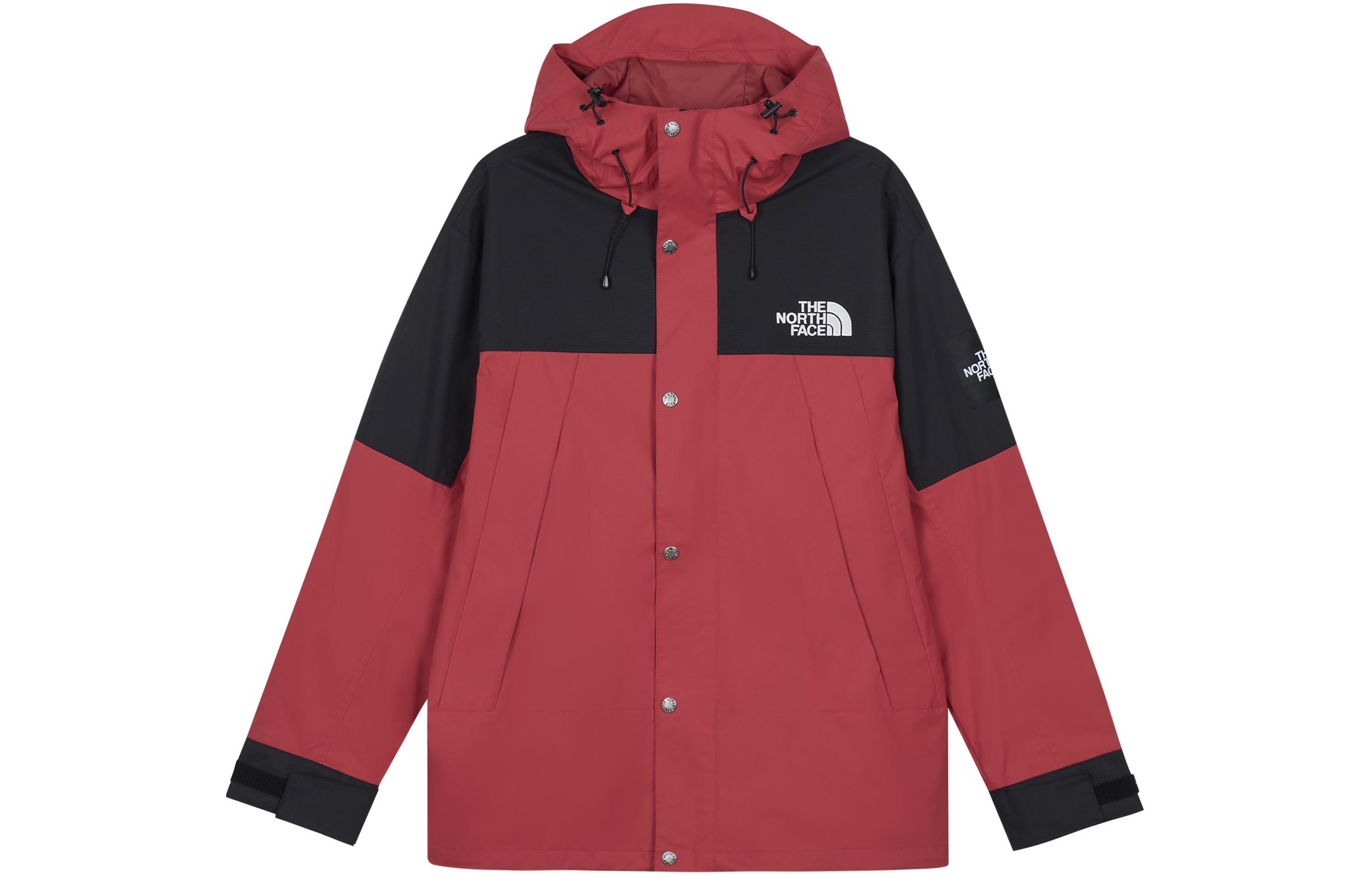 

THE NORTH FACE Ветровка унисекс темно-красная, Красный, THE NORTH FACE Ветровка унисекс темно-красная