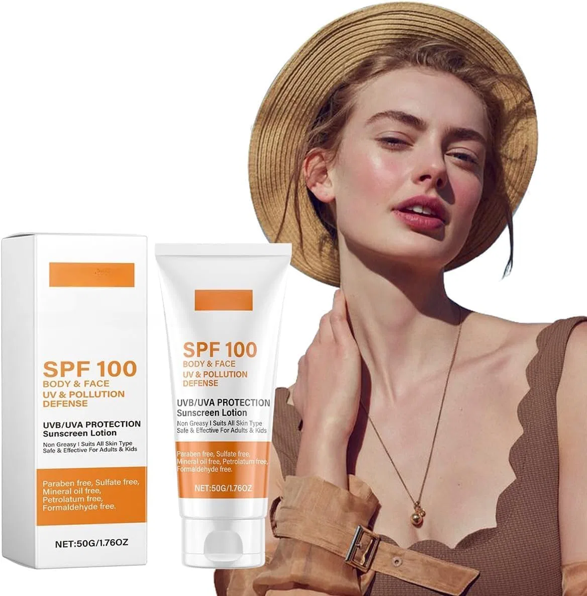 Солнцезащитный крем Water Splash SPF 100+, 2 шт, 50 мл — фото 2