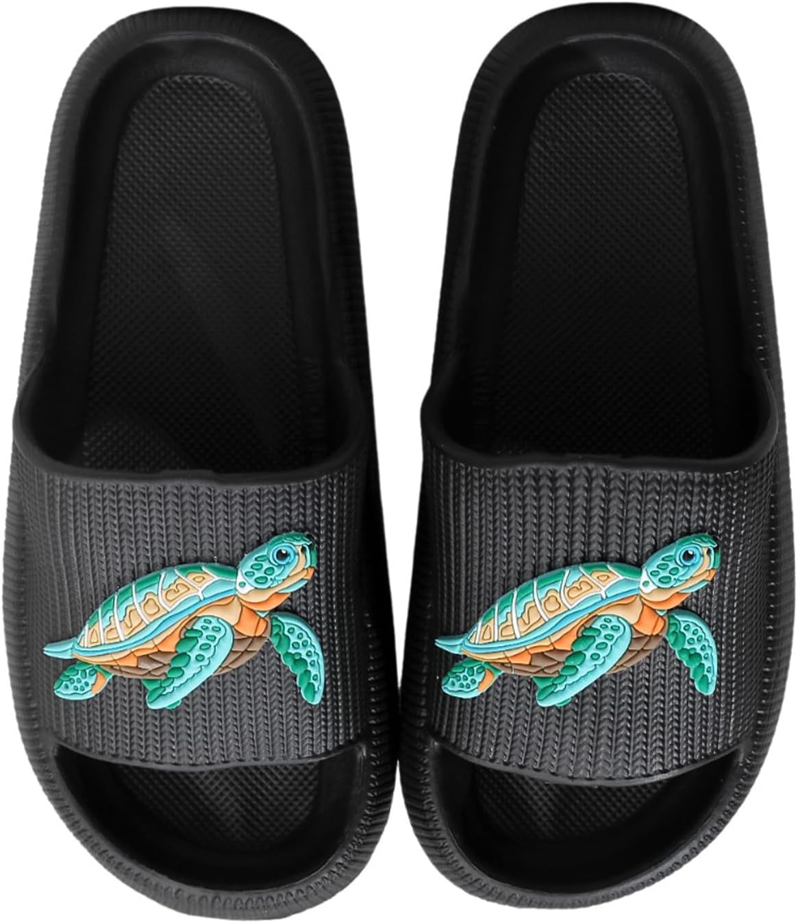 

Женские и мужские тапочки Cloud, шлепанцы для бассейна, душевые, пляжные сандалии, тапочки для ванной, с толстой подошвой, противоскользящие, удобные Nmhoo, черный