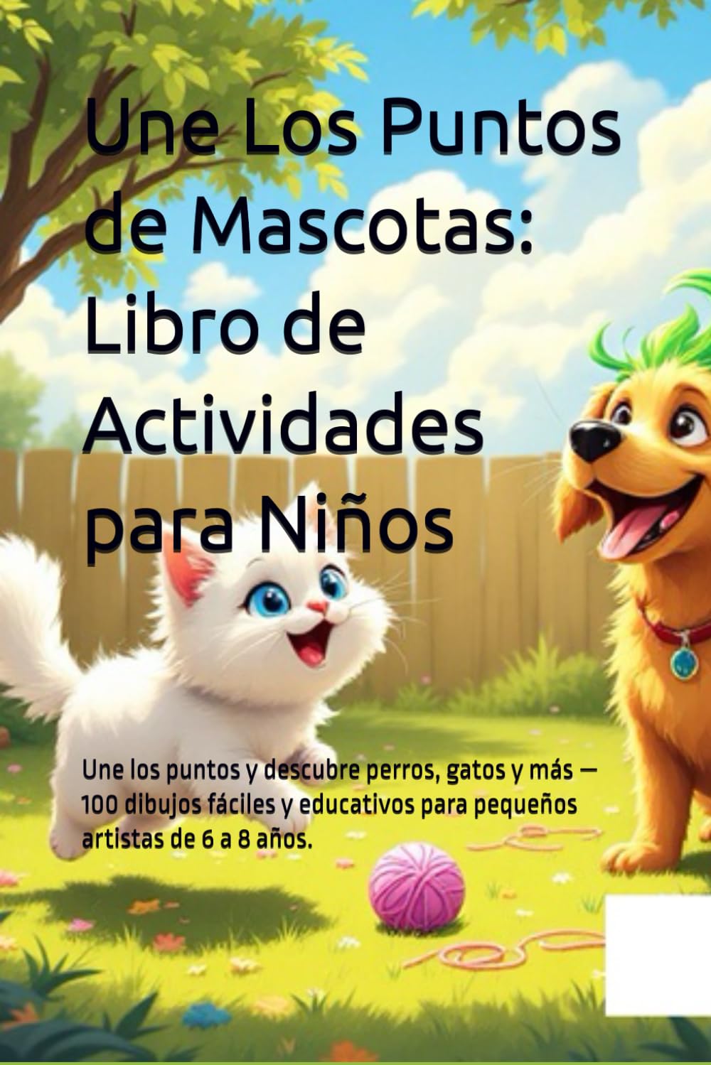 

Dot to Dot de Mascotas: Libro de Actividades para Niños: Une los puntos y descubre perros, gatos y más - 100 dibujos fáciles y educativos para pequeños artistas de 6 a 8 años (Spanish Edition) (Independently published)