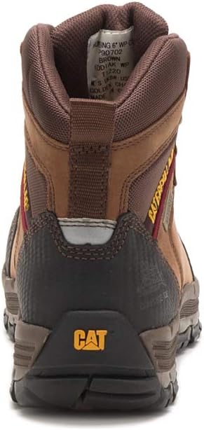 Мужские и строительные ботинки Cat Footwear Munising 6 WP CT, коричневый — фото 4