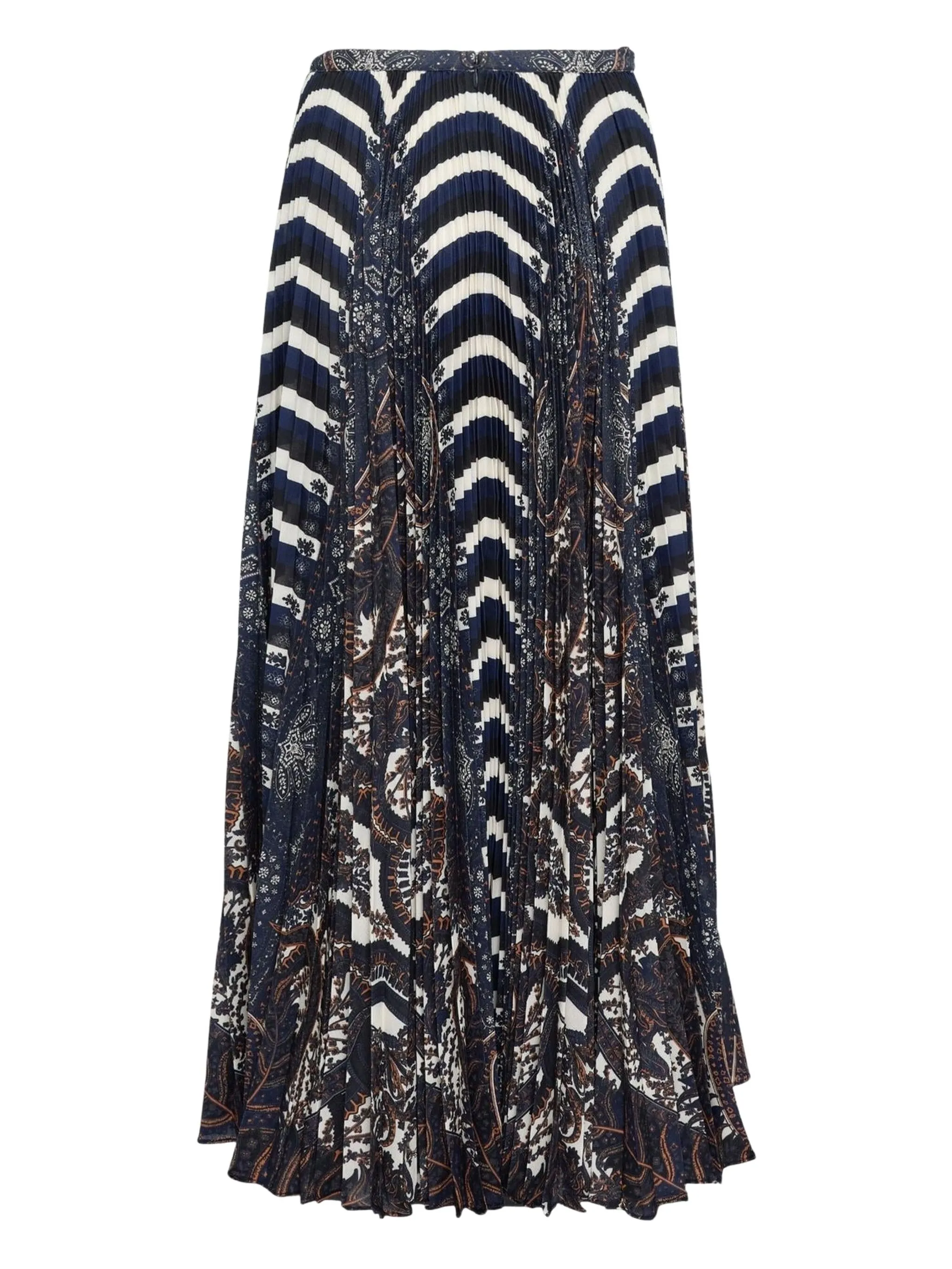 

Плиссированная юбка миди Shayna с высокой талией Ulla Johnson, черный