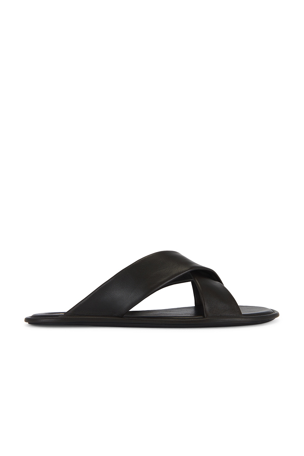 Сандалии Talha Flat Saint Laurent, Harris Eagle Brown