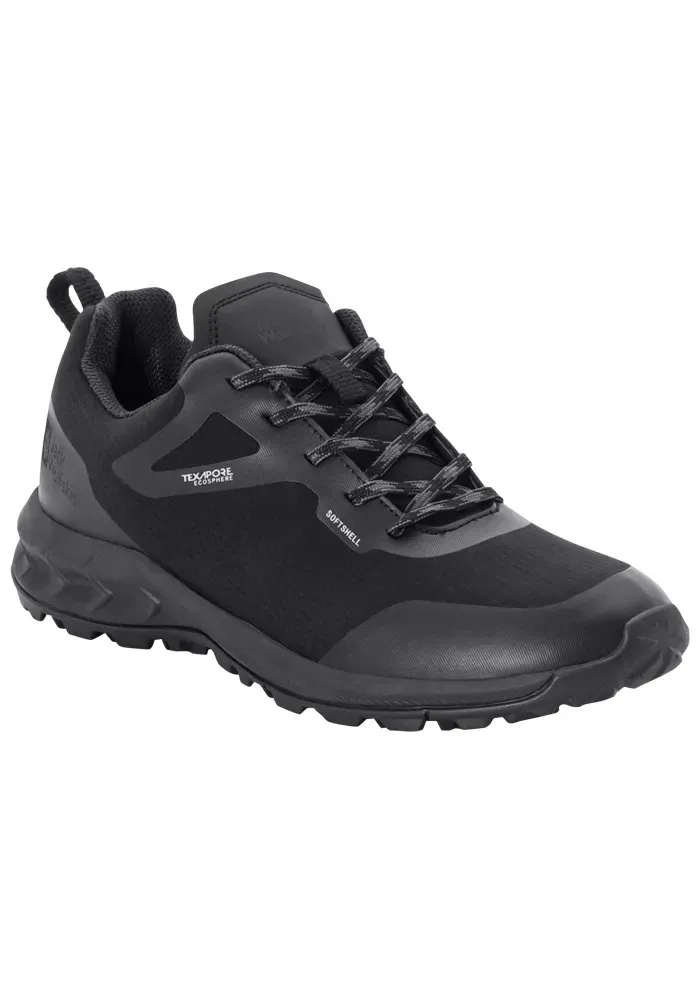 Уличная обувь Jack Wolfskin "WOODLAND SHELL TEXAPORE LOW W", черный — фото 4