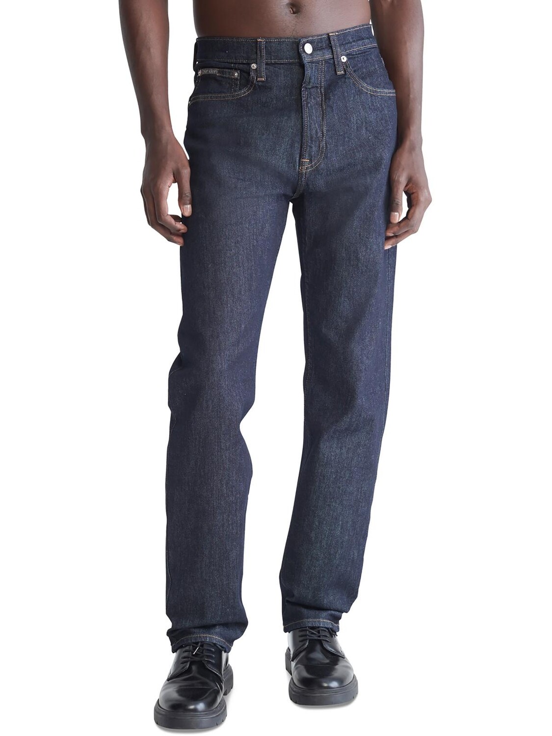 

Мужские джинсовые прямые джинсы Calvin Klein Jeans, цвет Ck Blue Rinse