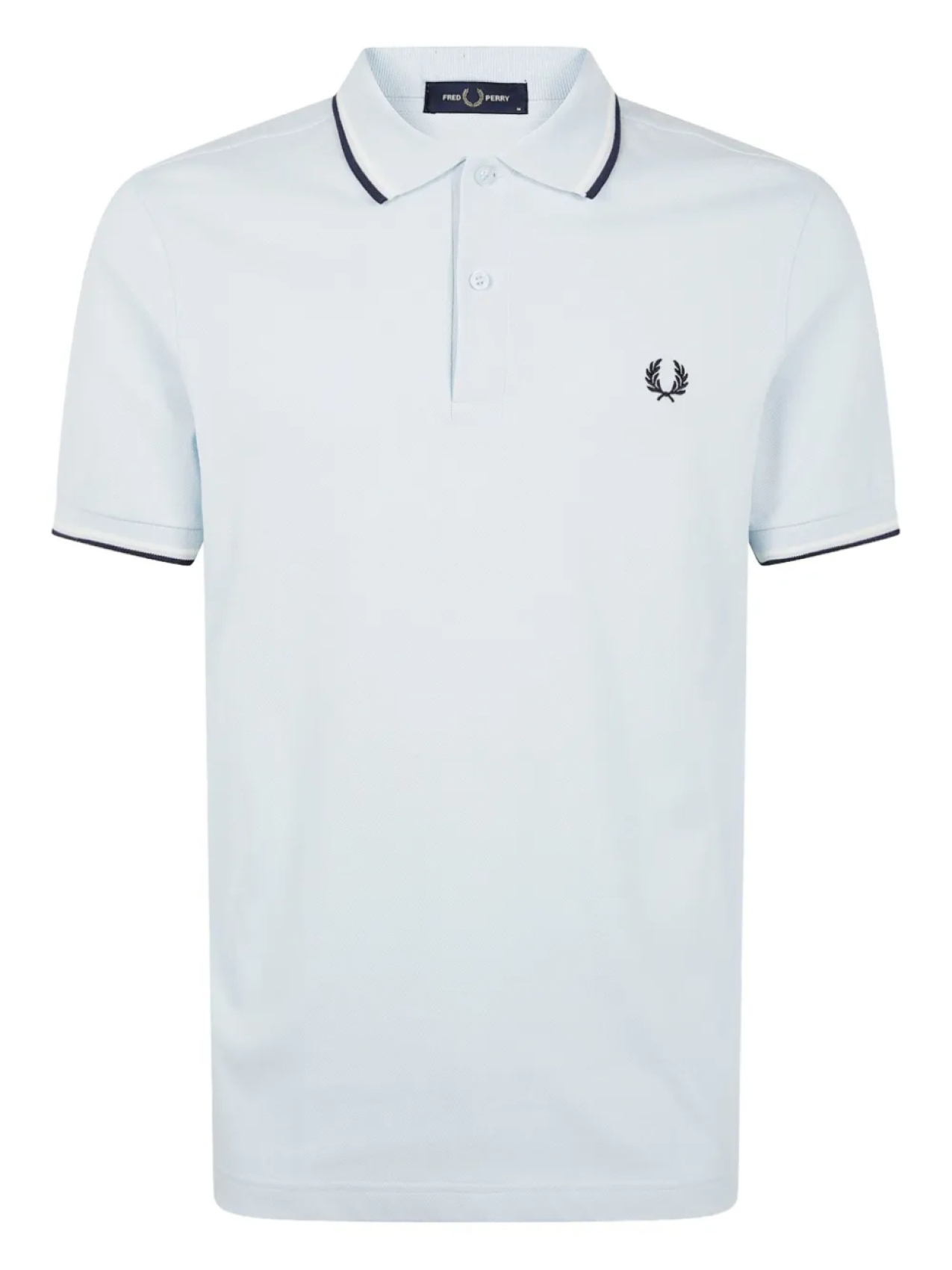 

Рубашка-поло из хлопка Fred Perry, синий