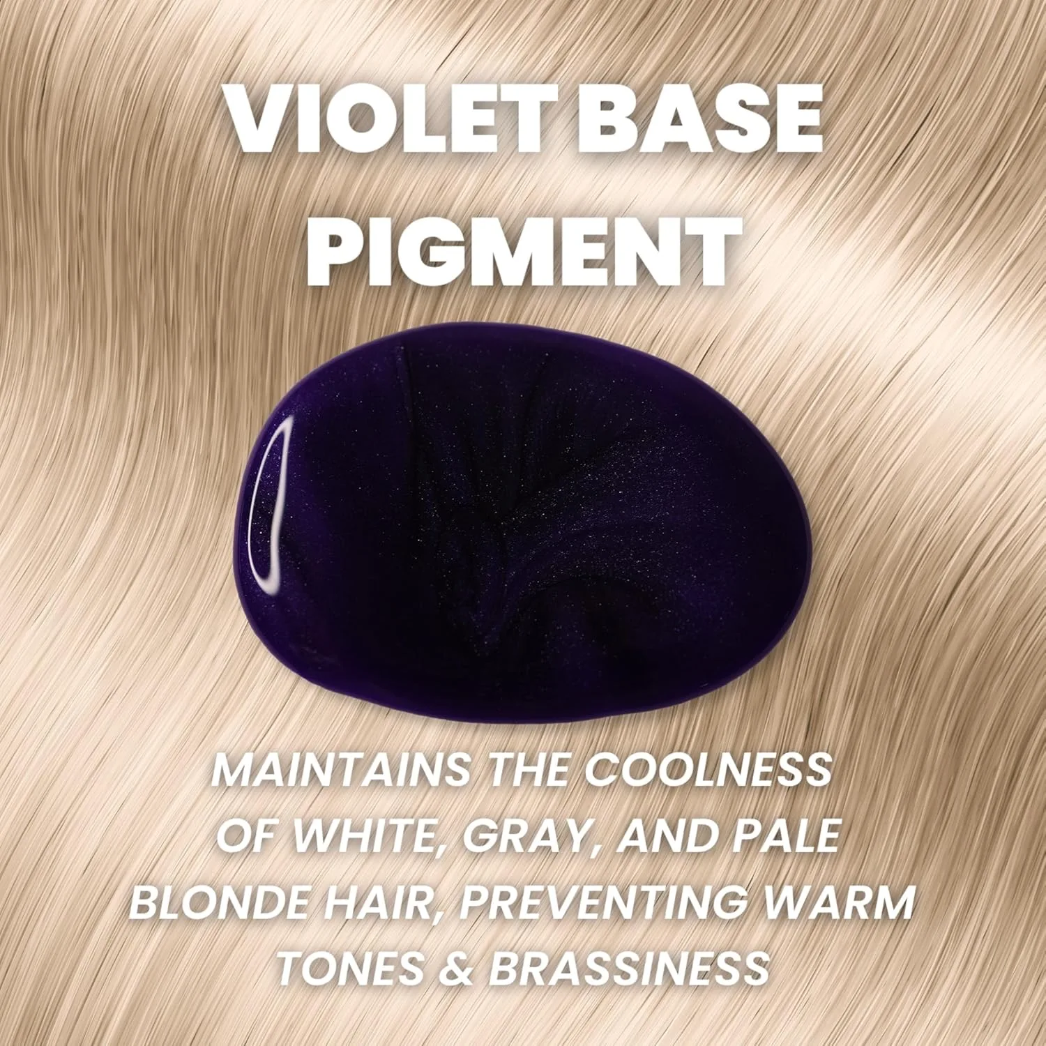Pure Blends Violet Hydrating Color Depositing Shampoo - тонирующий шампунь для окрашенных волос, предотвращает вымывание цвета, 1 л 1000 мл (.), Violet — фото 2
