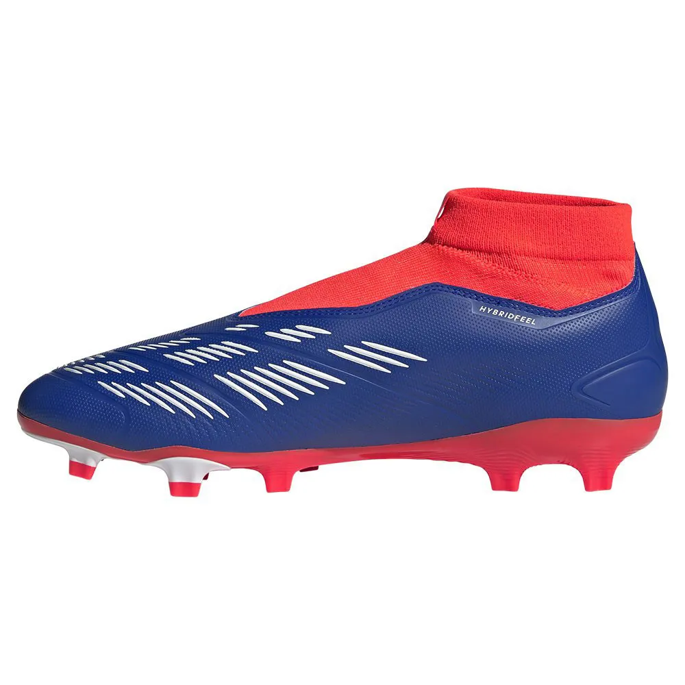 Футбольные бутсы adidas Predator League Laceless FG, красный — фото 3