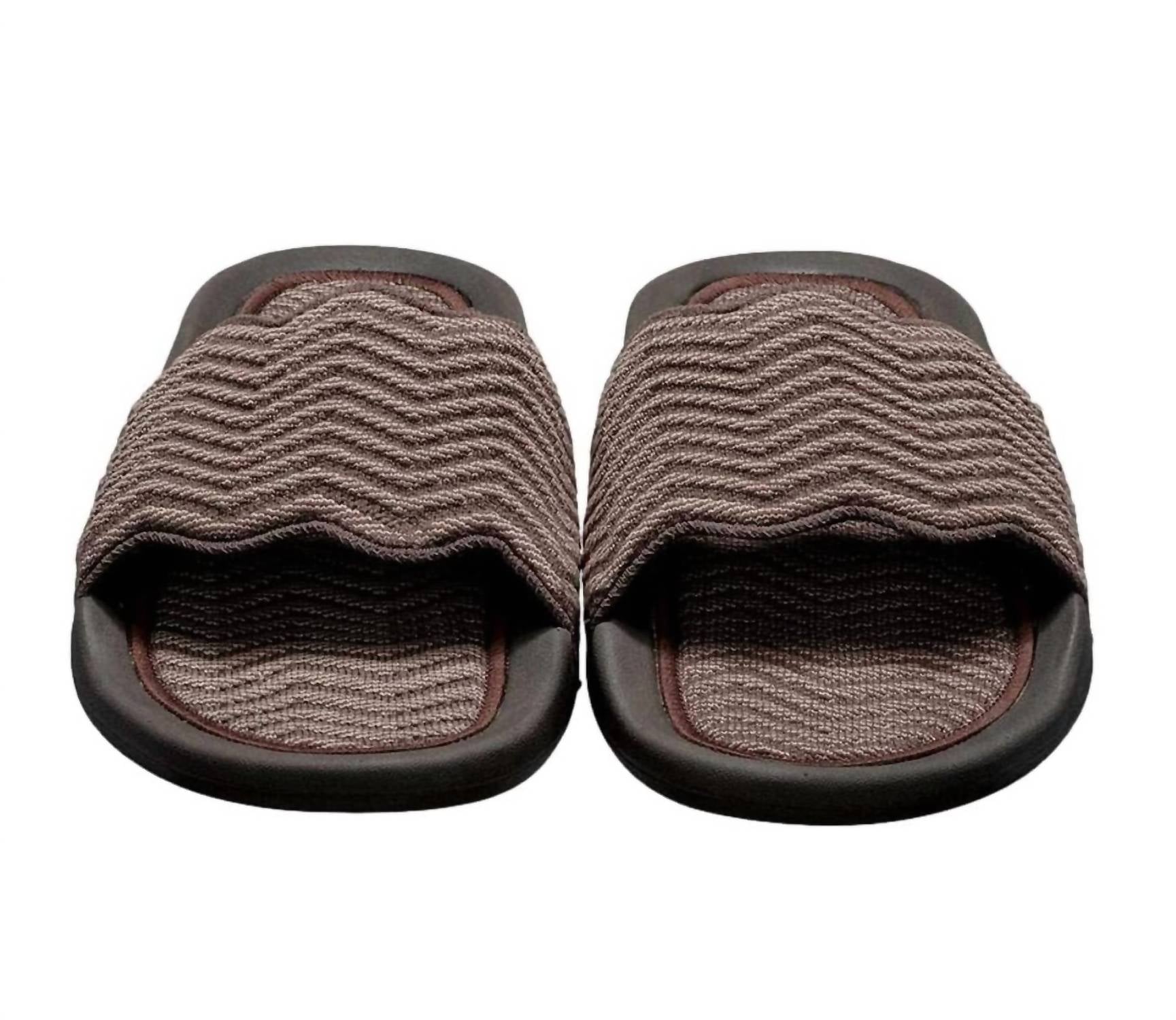 Мужские шлепанцы Techloom Zigzag в цвете шоколад/миндаль Apl, Chocolate/Almond — фото 2