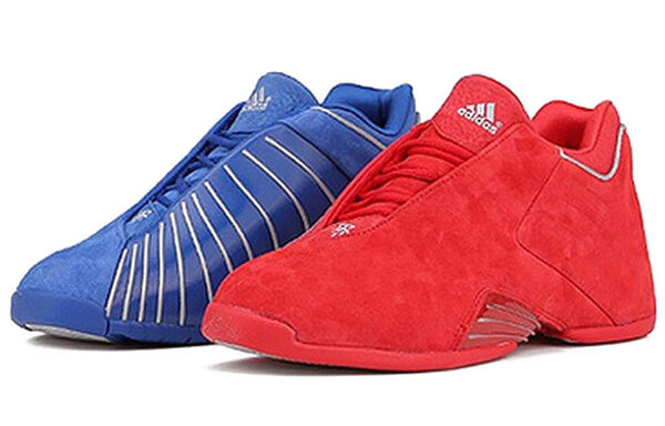 Кроссовки t mac 3 maddie 3 замша Adidas, красный — фото 2