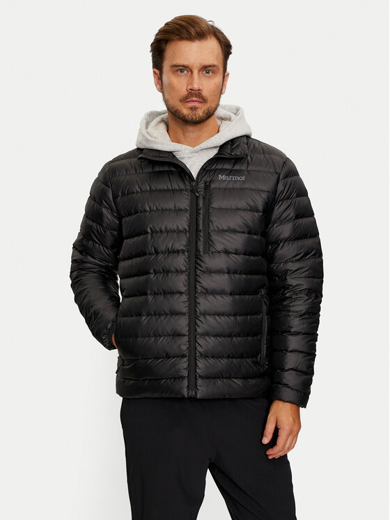 

Пуховик стандартного кроя Marmot, черный