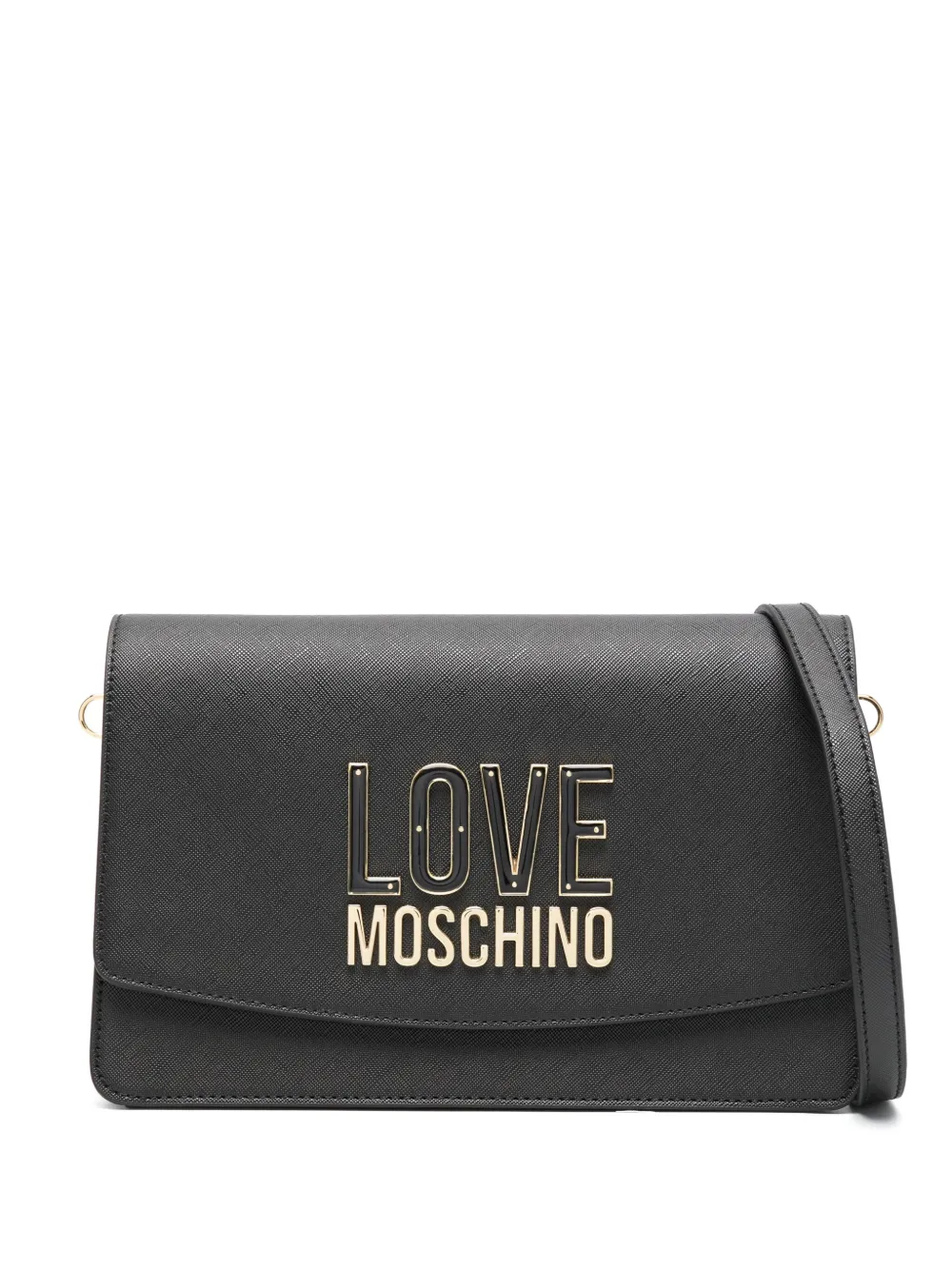 

Сумка на плечо с логотипом Love Moschino, черный