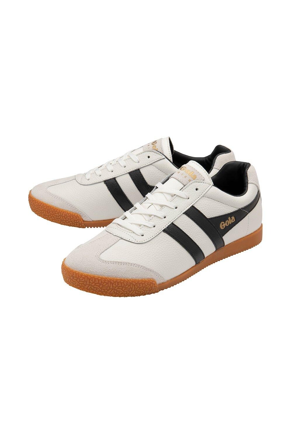 

Кожаные кроссовки на шнуровке Harrier Leather Gola, белый, Серый;белый, Кожаные кроссовки на шнуровке Harrier Leather Gola, белый