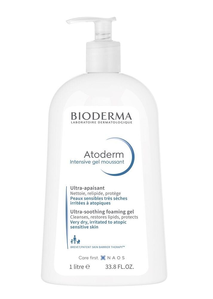 

Bioderma Atoderm Intensive Gel Moussant гель для душа и ванны, 1000 ml