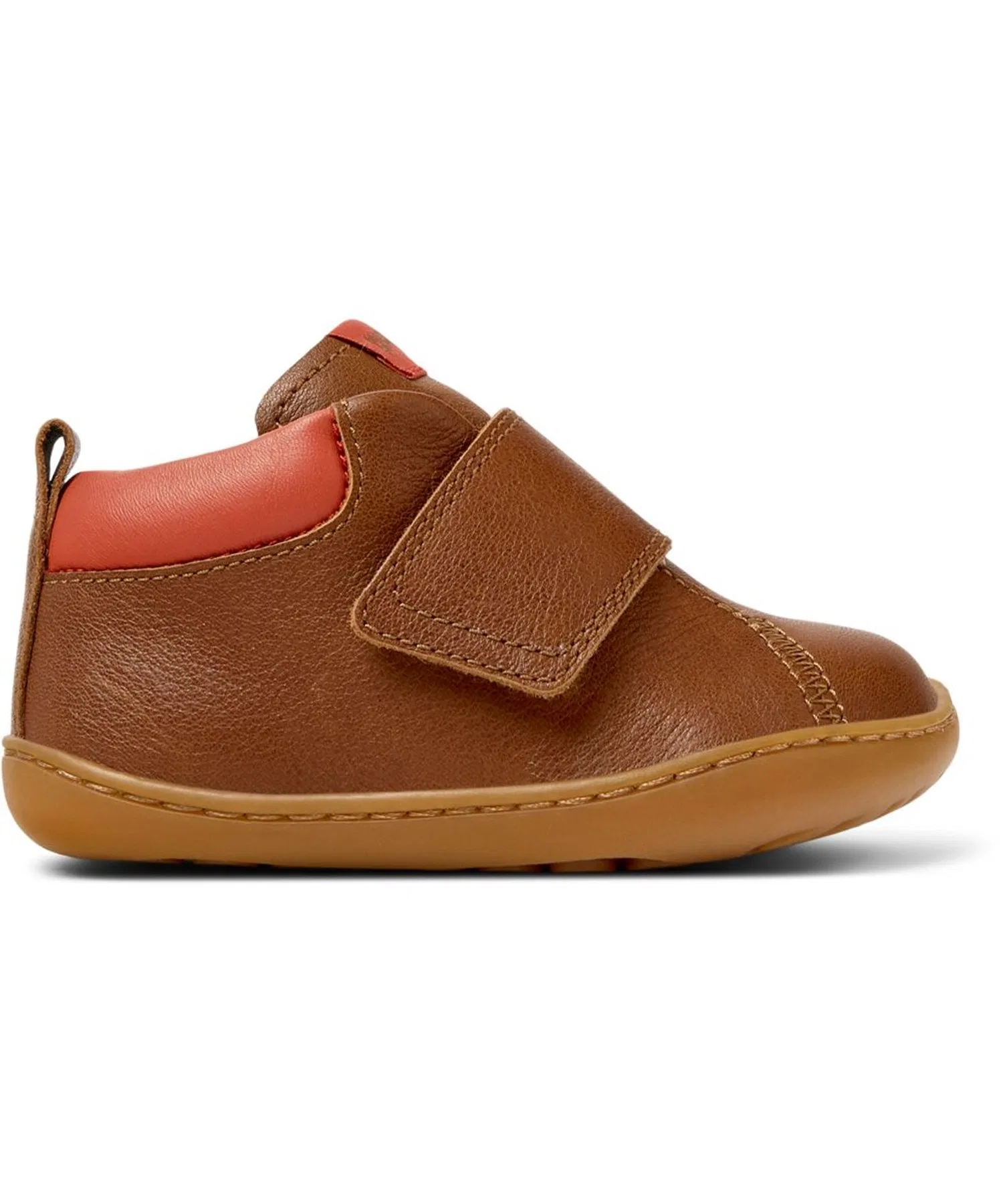 Детские высокие кроссовки CAMPER PEU CAMI First Walker коричневые — фото 2