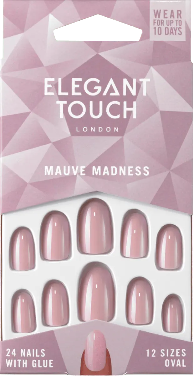 

Накладные ногти Color Nails Mauve Madness 1 шт. Elegant Touch