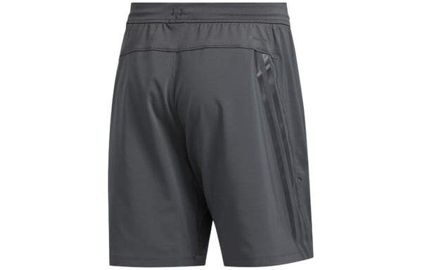 Шорты Men's adidas Logo Stripe Solid Color Gym Breathable Sports Shorts Gray, мультиколор — фото 2