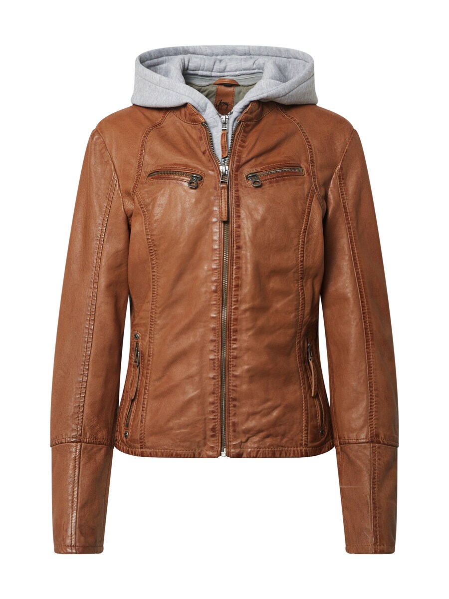 

Кожаная куртка Gipsy by Mauritius Between-Season Jacket Nola, коричневый