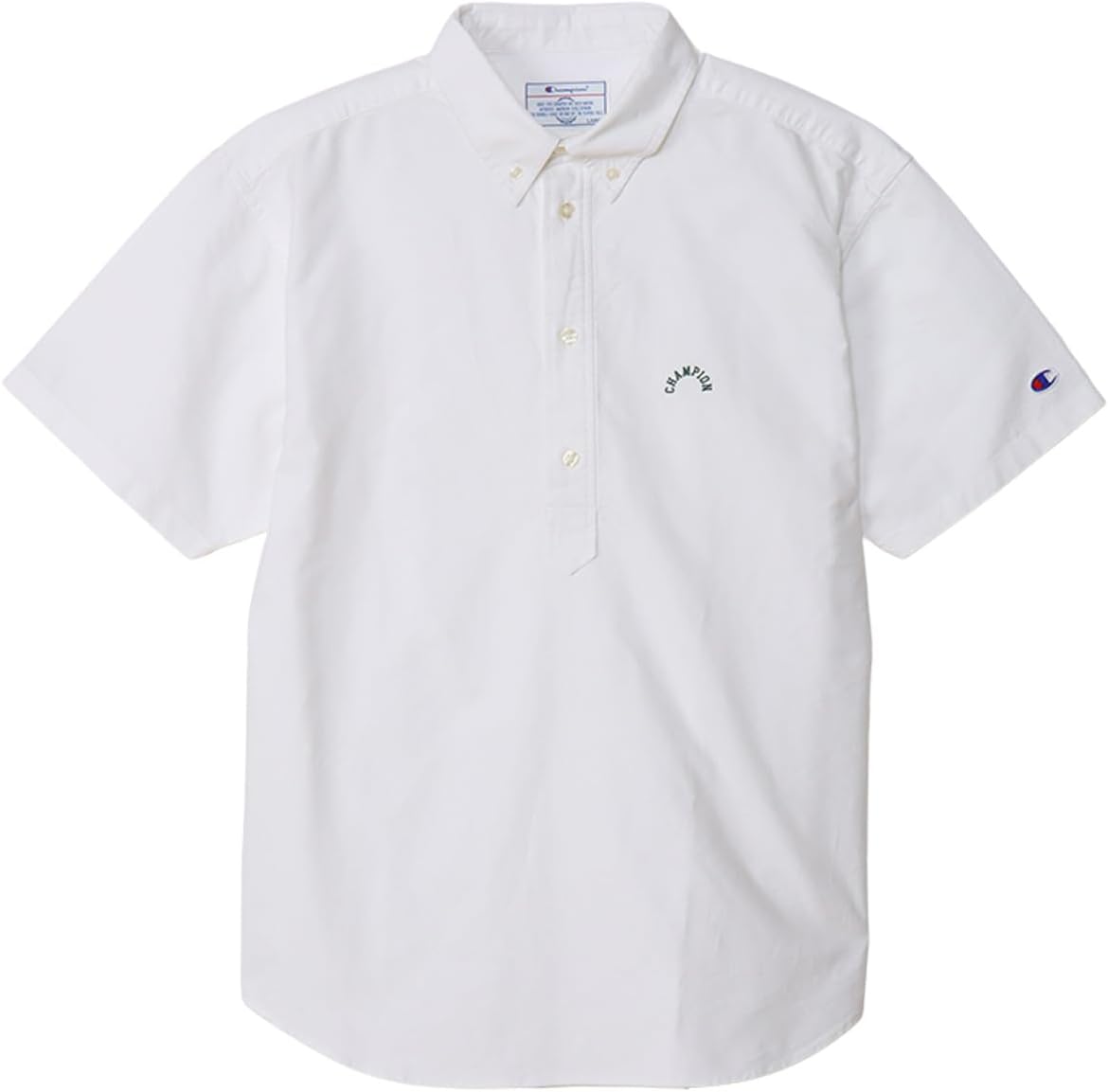 

Мужская повседневная футболка Champion с коротким рукавом, 100% хлопок, вышивка в одну точку, C3-Z328, белый