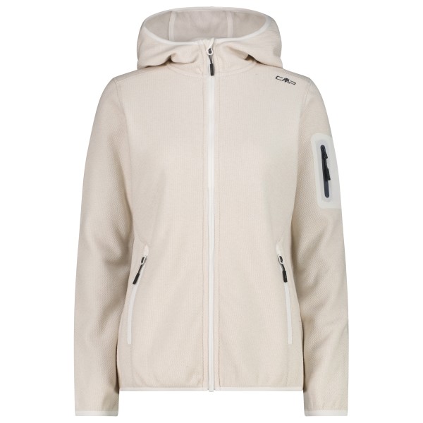 

Женская куртка с фиксированным капюшоном, жаккардовая трикотажная 3h19826 - флисовая куртка Cmp, мультиколор