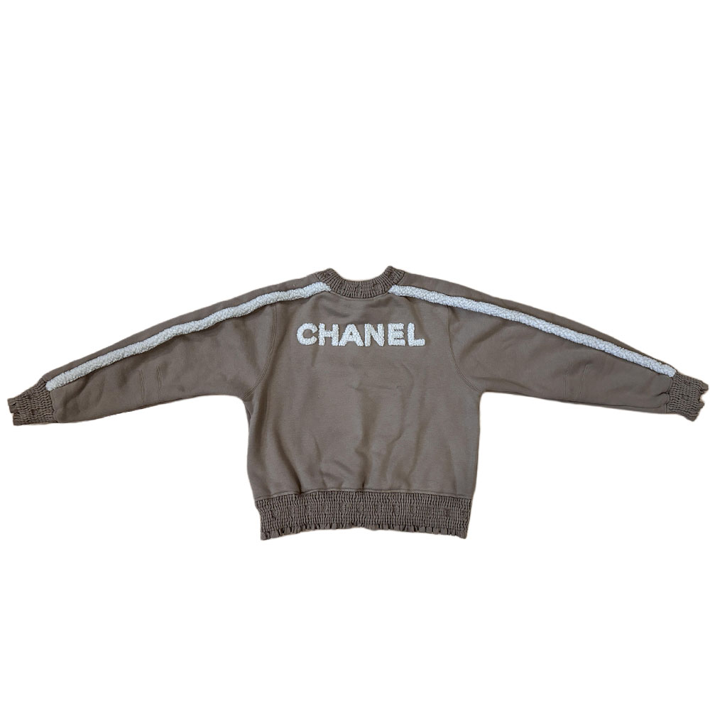 

CHANEL Женская толстовка 24K FW24, коричневая