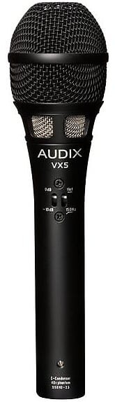 

Конденсаторный микрофон Audix VX5 Handheld Supercardioid Condenser Mic