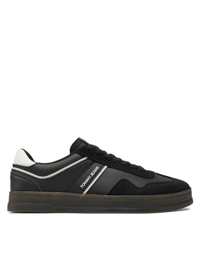 

Кроссовки Tommy Jeans Leather Retro Cupsole EM0EM01414, черный