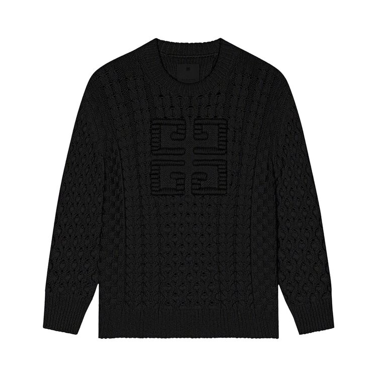 

Свитер Givenchy Crew Neck Sweater, черный