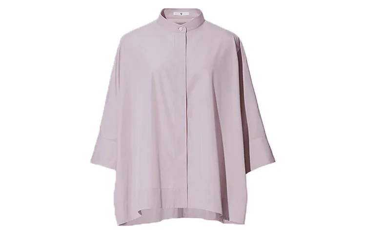 UNIQLO Футболка женская 10 Pastel Pink с круглым вырезом — фото 3