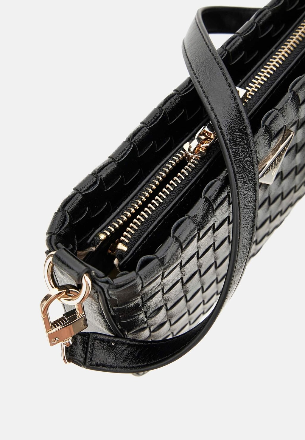 

Сумочка TWILLER MINI TOP ZIP SHOULDER Guess, черный