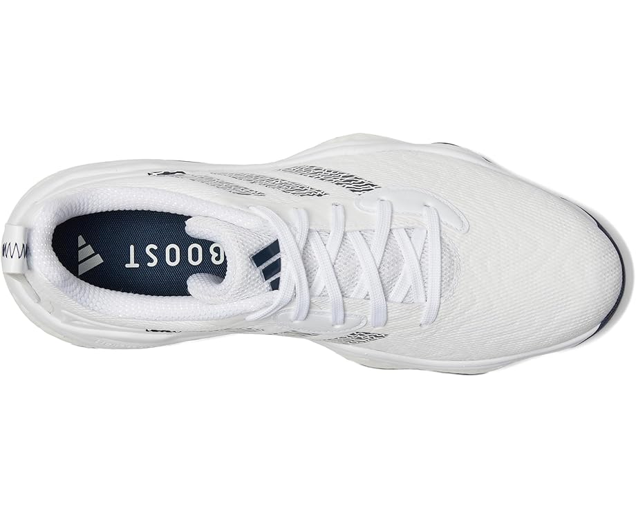Кроссовки adidas Golf Codechaos 25 Spikeless Golf Shoes, цвет Footwear White/Collegiate Navy/Footwear White — фото 2