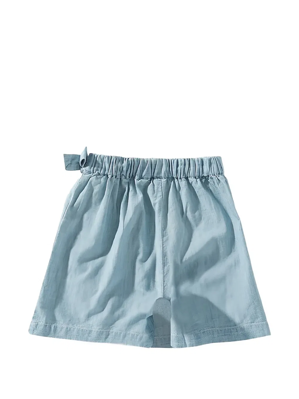 Юбка из шамбре с запахом Polo Ralph Lauren Kids, синий — фото 2
