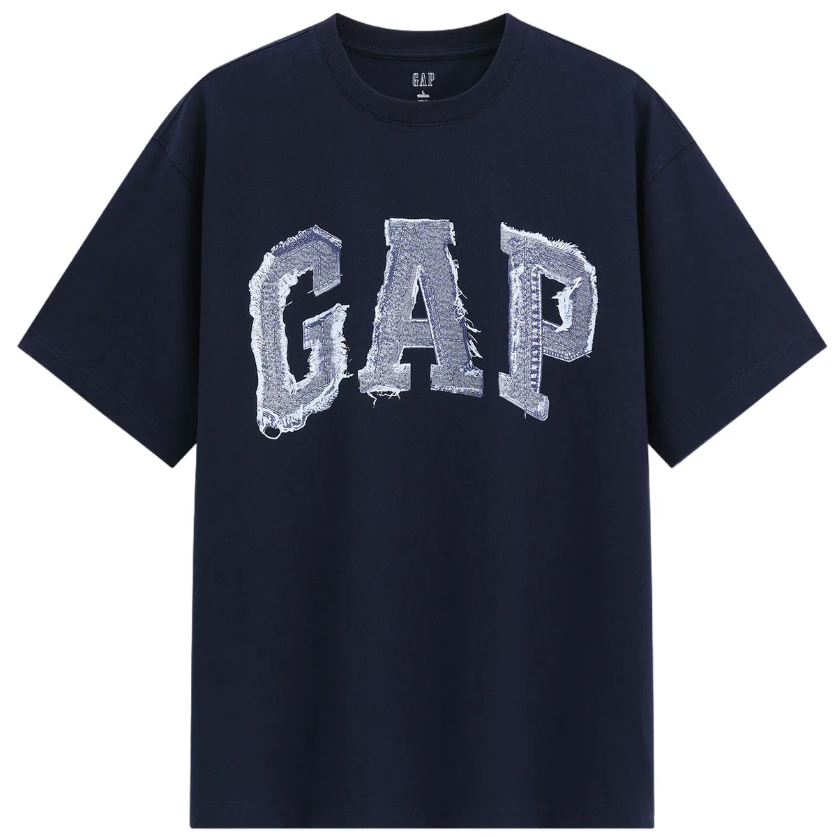 Футболка мужская Crew Neck Moderate GAP, marine синий 9