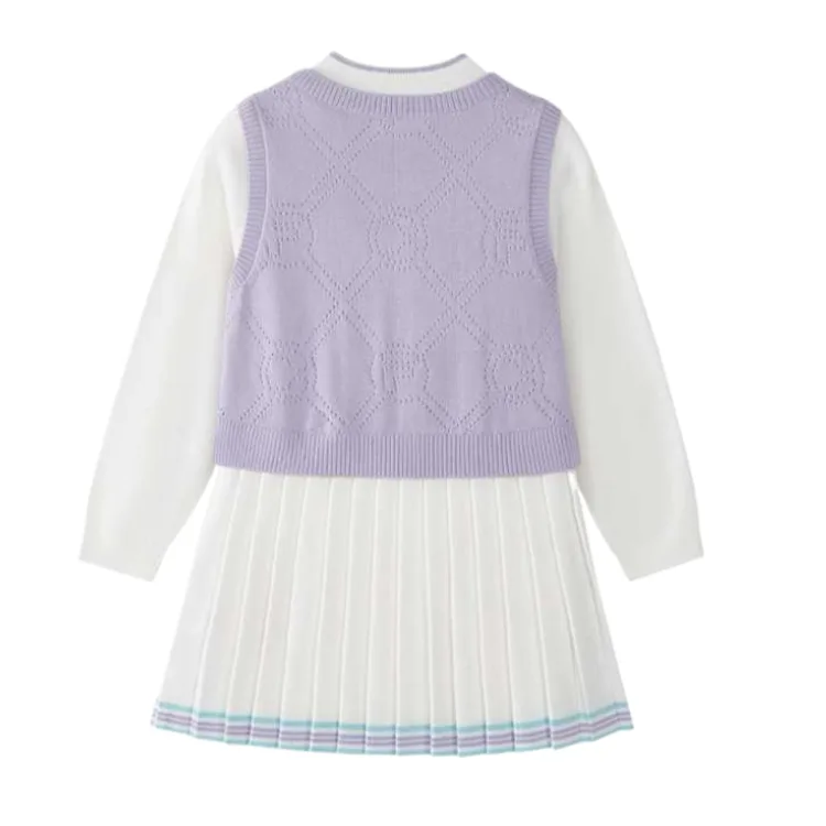 FILA KIDS Платье performance fph cloud white для детей 3-7 лет — фото 3