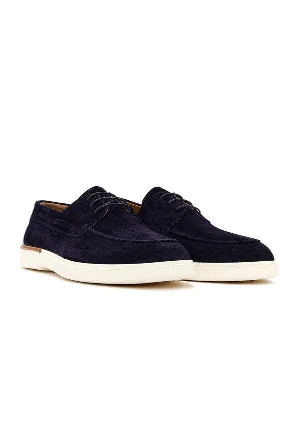 Классические лодочные туфли Derimod, Dark Blue — фото 2