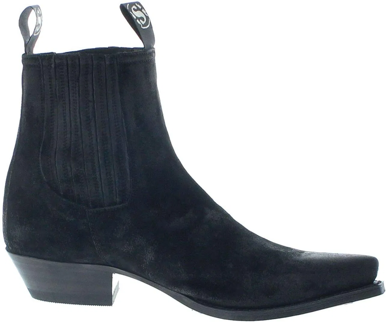 Мужские ковбойские ботинки Sendra Boots 1692, ботинки в стиле вестерн, кожаные ботинки FB Fashion Boots, Black — фото 4