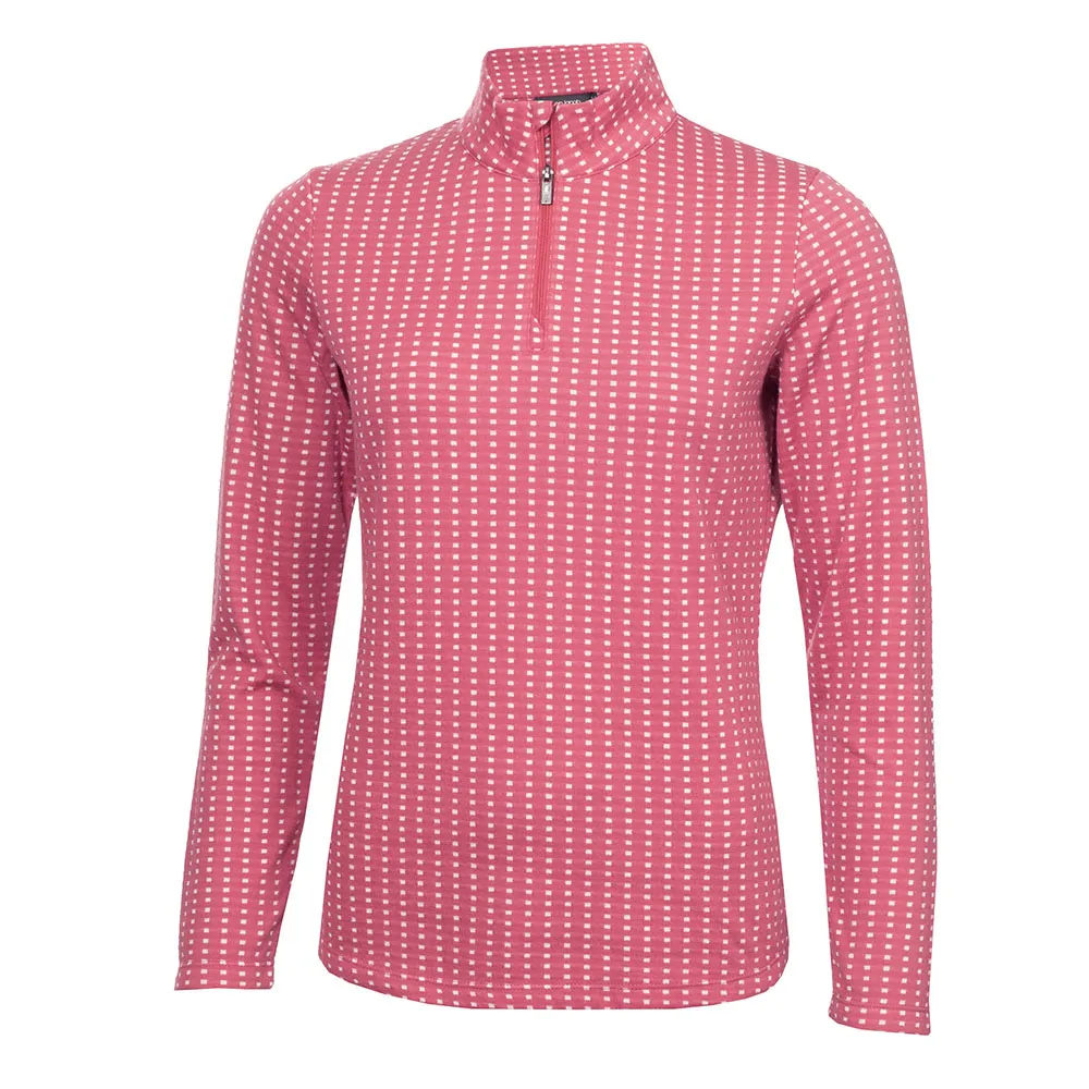 

Толстовка Green Lamb Kit half zip, розовый