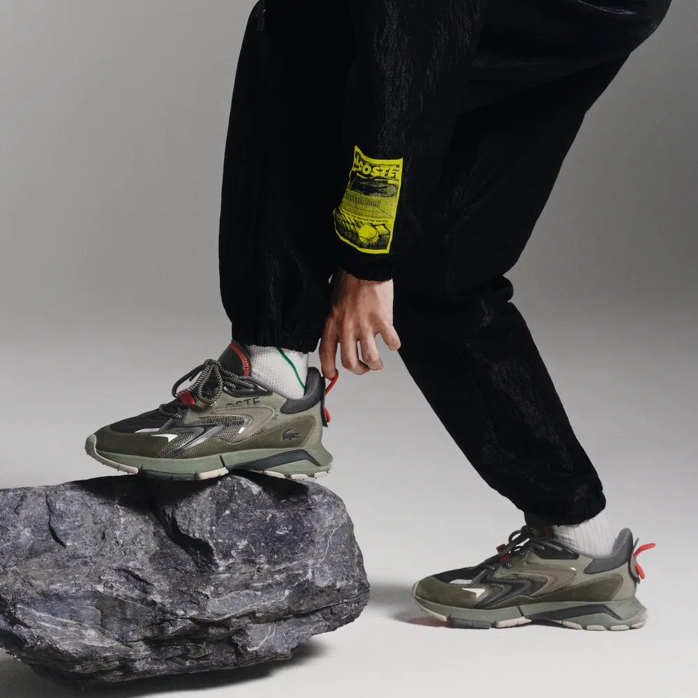 Мужские кроссовки Lacoste L003 Neo Tech цвета хаки — фото 3